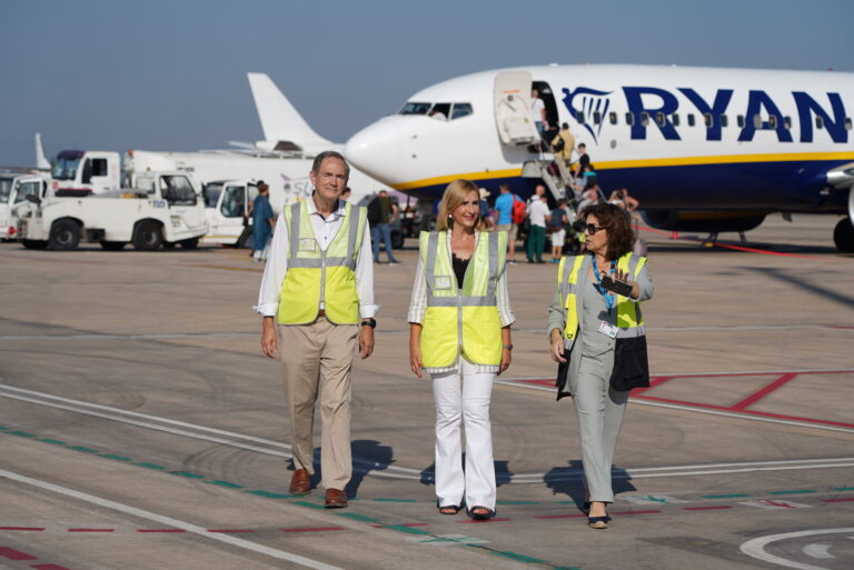 Cerca de 40.000 pasajeros han elegido el Aeropuerto de Castellón durante agosto para viajar