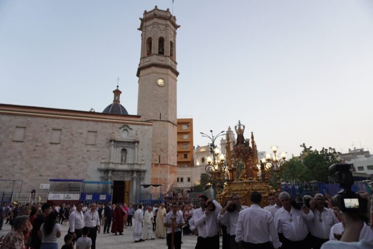 Borriana celebra els actes més solemnes en honor a la seua patrona, la Verge de la Misericòrdia