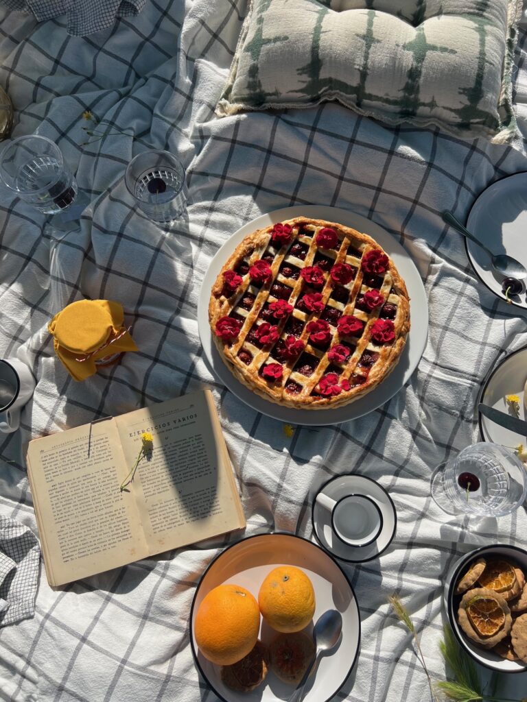 Tarta de cerezas de Salzadella o Cherry Pie