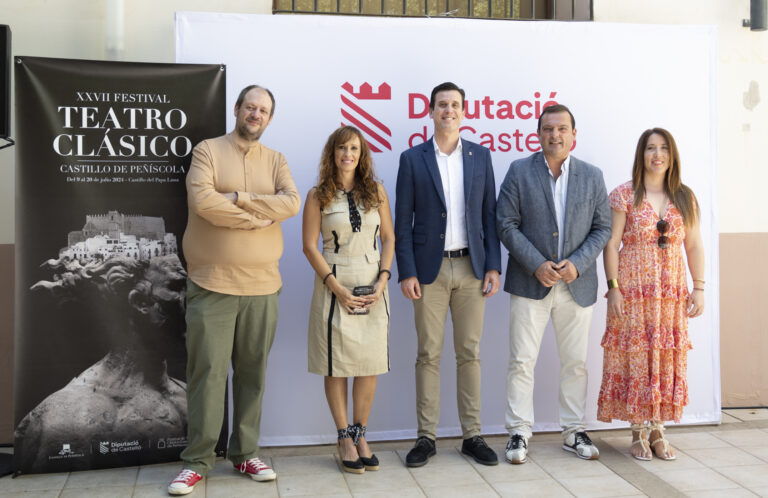 La Diputación sube el telón de la XXVII edición del Festival de Teatro Clásico Castillo de Peñíscola