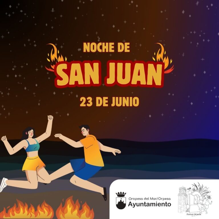 Oropesa del Mar celebrará la noche de San Juan con una programación especial