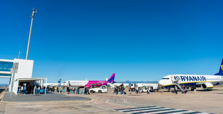 El aeropuerto de Castellón cierra el primer semestre del año con 122.051 pasajeros y 6.575 operaciones