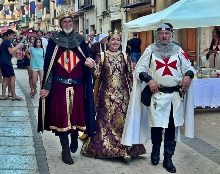 La Edad Media regresa al casco antiguo de Sant Mateu