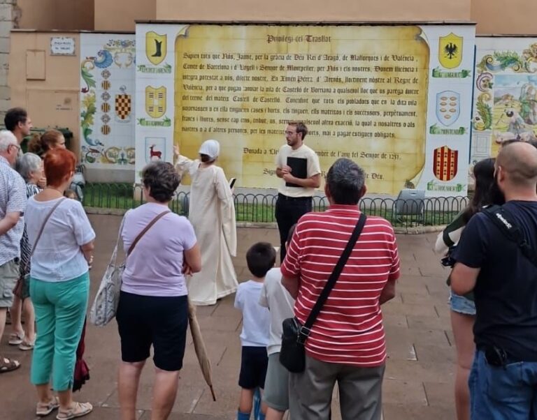 Arranca el 773º aniversario de la fundación de la ciudad de Castelló con las visitas teatralizadas