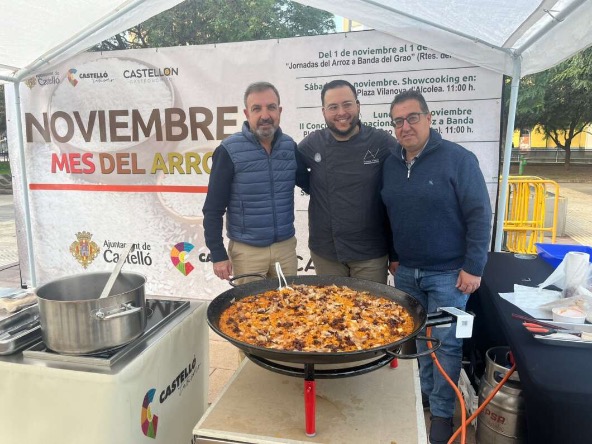 El chef Álvaro Vicente clausura los ‘showcookings’ del Mes del Arroz