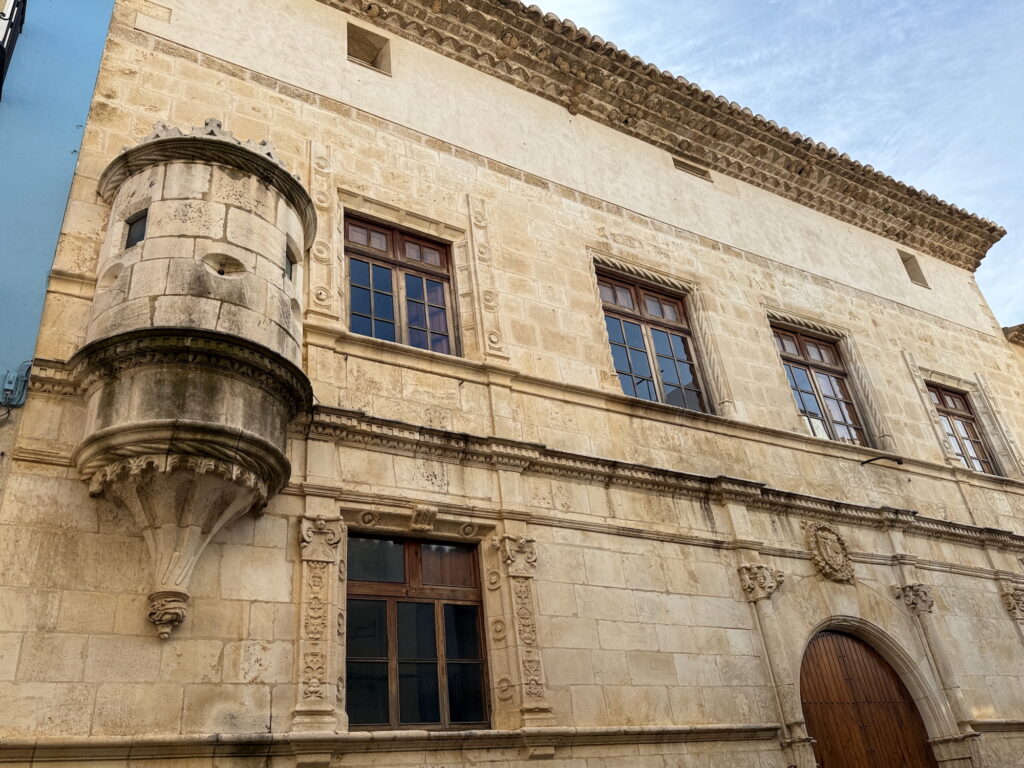 Palacio Marqués de Villores, actual centro de Congresos en Sant Mateu 2025