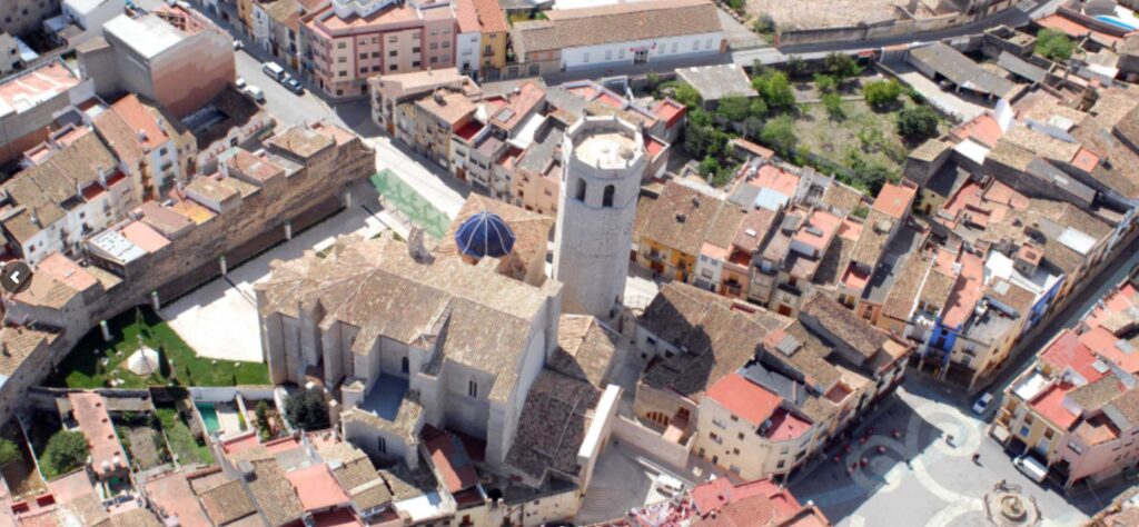 Vista aérea de Sant Mateu. Web TouristInfo Turisme Comunitat Valenciana